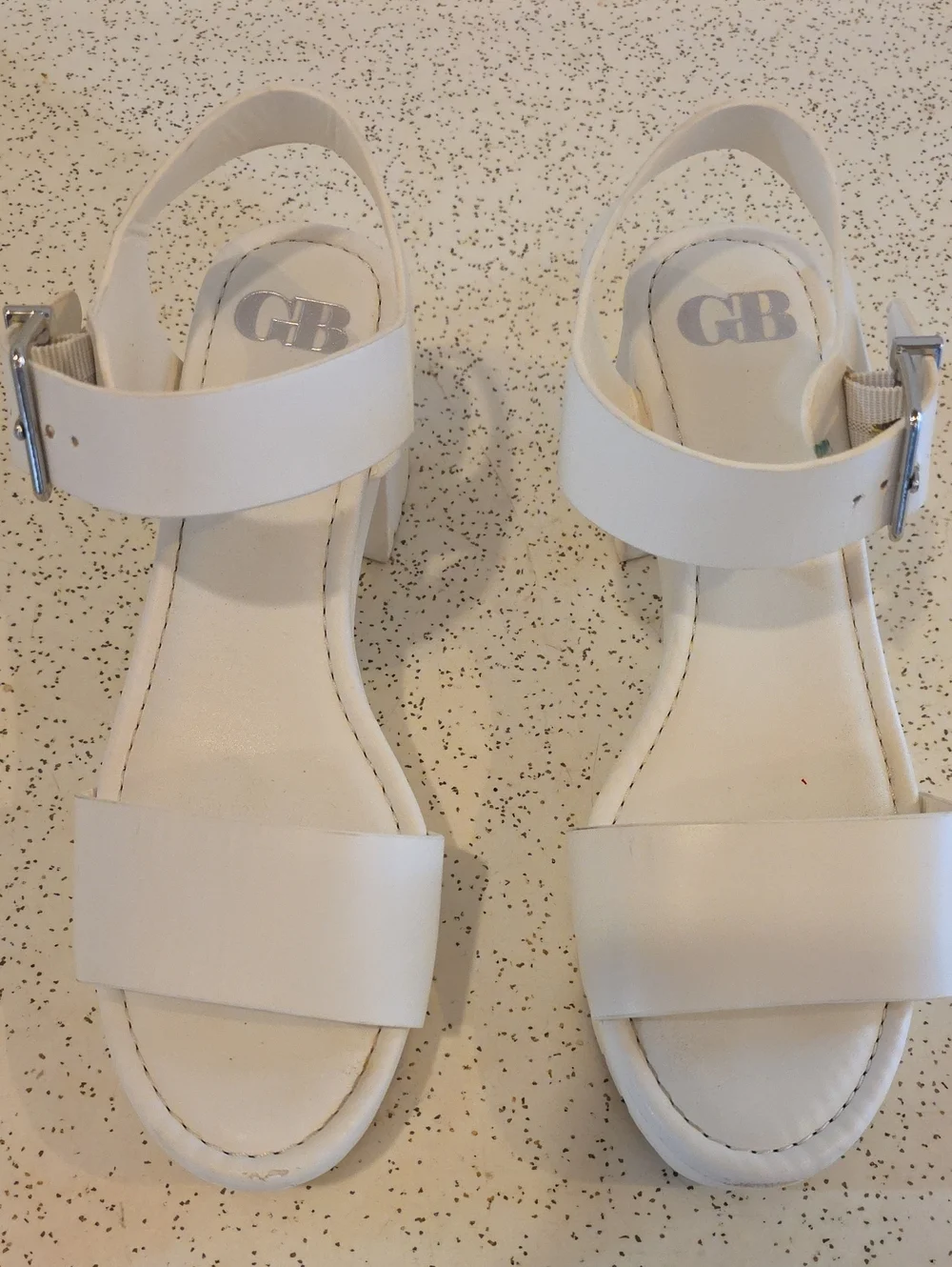 Gianni Bini Women's Leather Platform Sandals 3